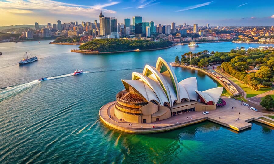 A place where start new life with adventure travel